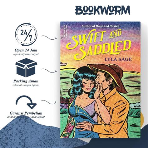 Jual Swift and Saddled (Rebel Blue Ranch, #2) by Lyla Sage (English ...