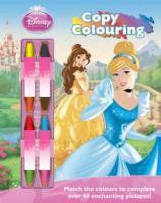 Disney Princess Copy Colouring: Buy Disney Princess Copy Colouring by ...