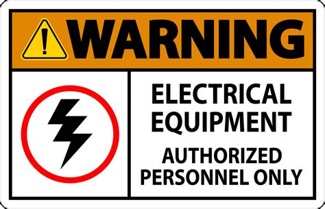 Electricity Warning Sign 的图像结果
