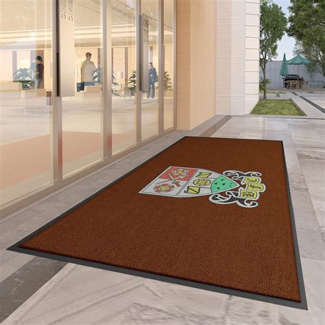 Amazon.com: CASDON Custom Personalized Floor Mat with Any Logo Size ...