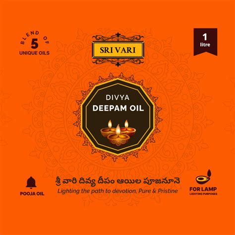 SRI VARI DIVYA DEEPAM OIL – Sri Vari Oil