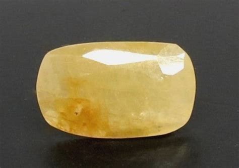 4.92/CT Natural Ceylonese Pukhraj with Govt Lab Certificate (4551 ...