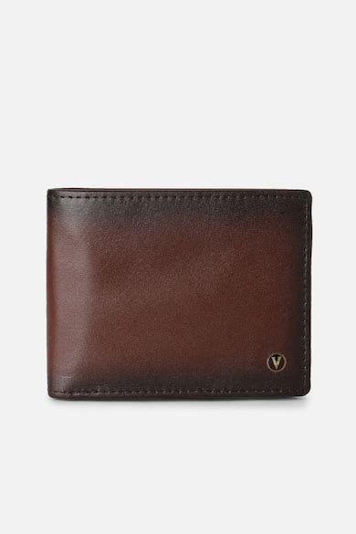 Buy Men Brown Leather Wallet Online - 39671706 | Van Heusen