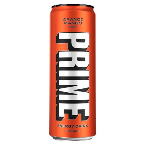 Prime Hydration Orange Mango Flavour Energy Drink 330ml | One Stop