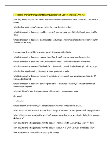 Image result for Basic Medication Exam Practice Questions