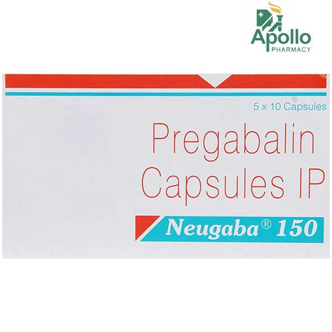 NEUGABA 150MG CAPSULE Price, Uses, Side Effects, Composition - Apollo ...