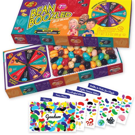 Jelly Belly Bean Boozled BCF26 Jelly Beans Game NEW EDITION + 5 Gaudum ...