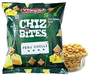VANDU CHIZ BITES Fully Baked Cheeseling Nibbles - Irresistible Snack ...