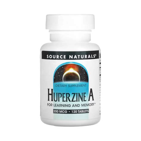 Source Naturals, Huperzine A, 200 Mcg, 120 Tablets – Maple Herbs