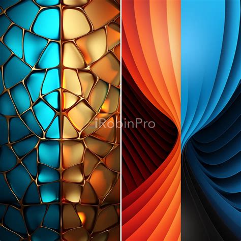 Split Vistas: 🌍 Elemental Designs for iPhone Bliss 🌳 – iRobinPro Wallpapers