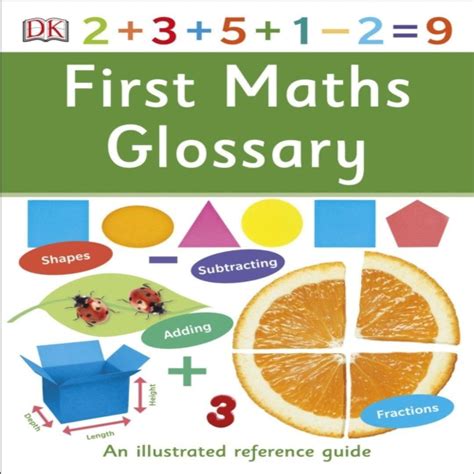 Children's Books | First Maths Glossary Paperback Book | DK