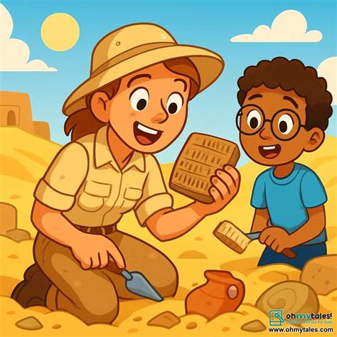 Dr. Ava and the Secrets Beneath the Sand | Archaeologist Story | 7-8 years old | Story about a ...