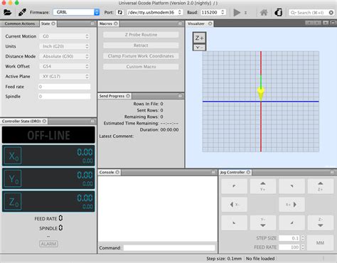 G-Code Sender Software 的图像结果