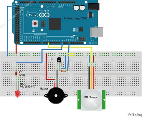 PIR Sensor Arduino Alarm 的图像结果