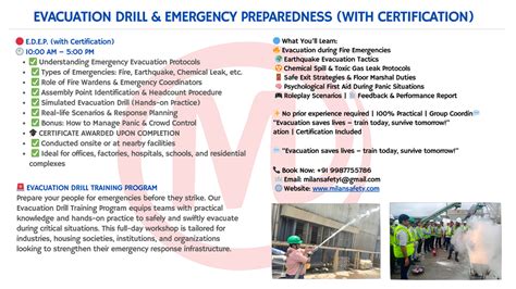 Fire Evacuation Drill – Be Ready, Stay Safe – Milansafety