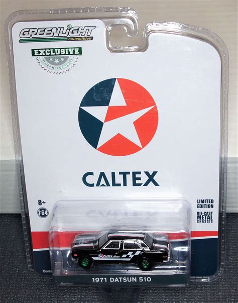 Buy 1971 Datsun 510 Caltex Hobby Exclusive GREEN MACHINE - GREENLIGHT ...