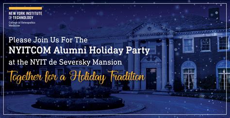NYITCOM Alumni Holiday Party | Events | New York Tech