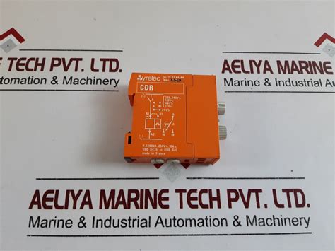 Syrelec Cdr Time Relay Vde 0435 Et 0110 Grc – Aeliya Marine