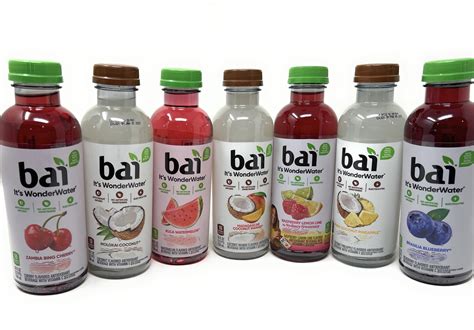 Bai Antioxidant Infused Wonder Water Flavored Water Variety Set 18oz ...