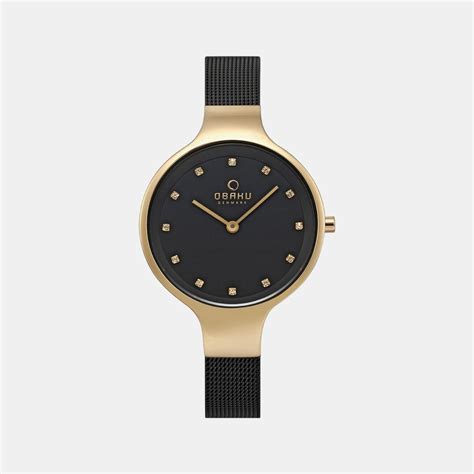 Obaku Sky Medallion Women Black Watch V173LXGBMB – Just In Time