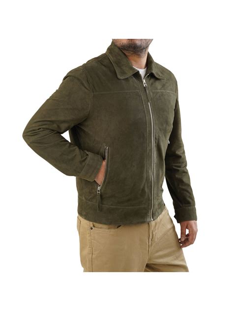 Suede Solid Leather Biker Jacket – Good Leather Garments