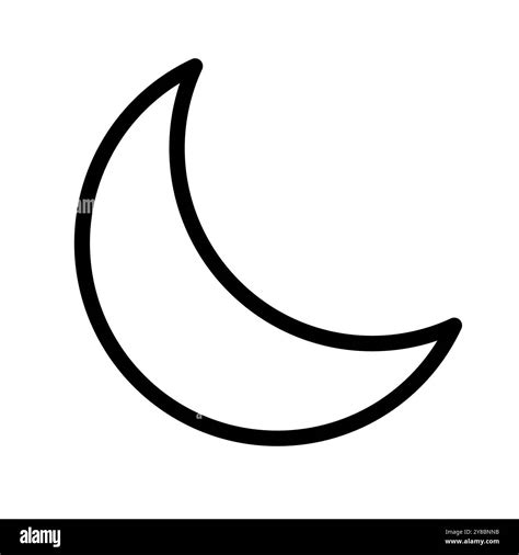 Seamless border crescent moon Cut Out Stock Images & Pictures - Alamy