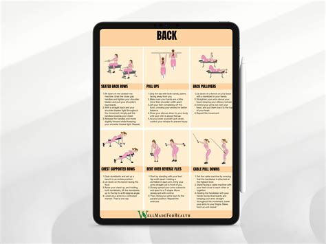 Exercise Workout Chart 的图像结果