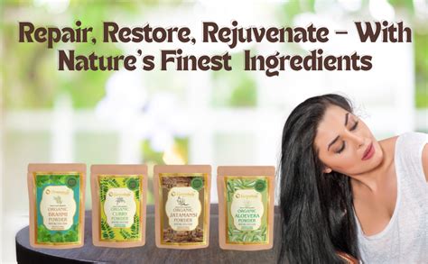Buy Hennahub Amla, Reetha, Shikakai, Bhringraj Hibiscus, Methi, Henna ...