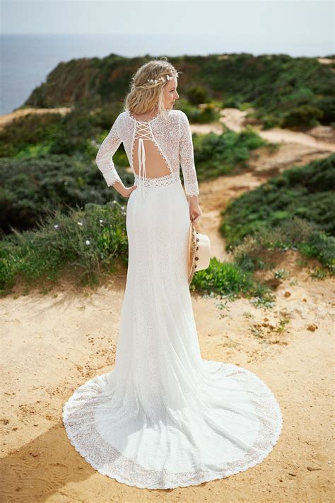 Vintage Open Back Wedding Dresses