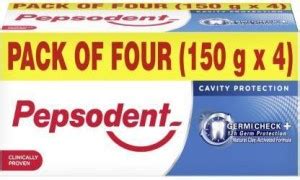 PEPSODENT Cavity Protection Germicheck 12h protection, Natural clay ...