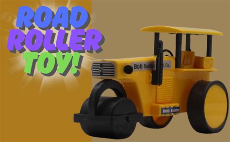 Neokiddo Toys Pull Back Road Roller Truck Toy for Kids & Toddlers (Boys ...