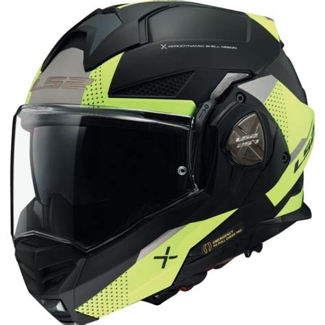 Ls2 Ff901 Advant X Oblivion Yellow Helmet