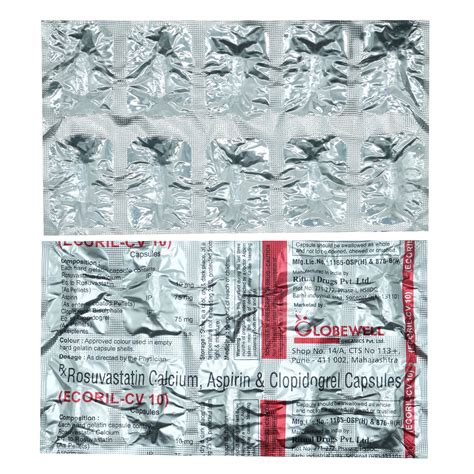 Ecoril-CV 10 mg Capsule | Uses, Side Effects, Price | Apollo Pharmacy