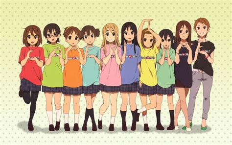 K-ON! Character Showcase - HD Wallpaper