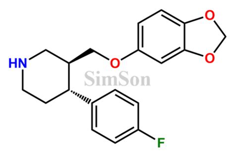 Paroxetine Impurity F | CAS No- NA | Simson Pharma Limited