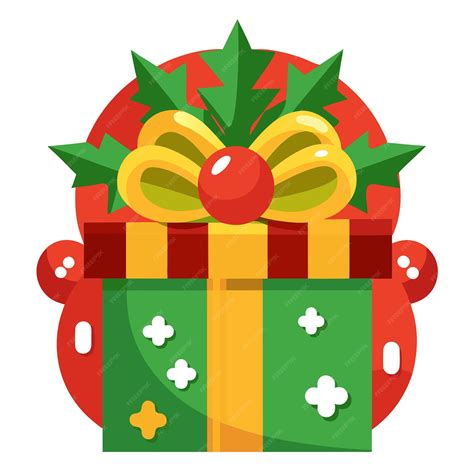 Christmas gifts clipart vector art and illustration | Premium AI ...