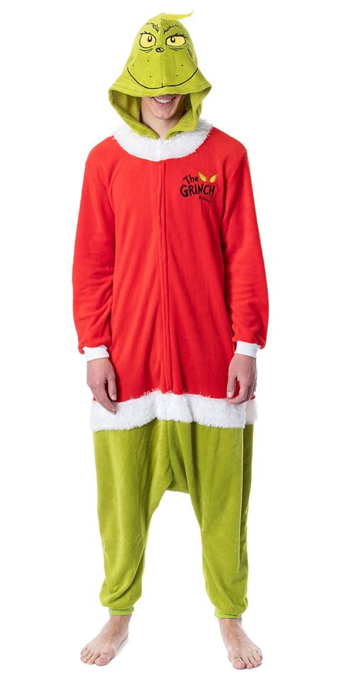 MJC International Group, LLC Mens' The Grinch Santa Hooded Costume ...