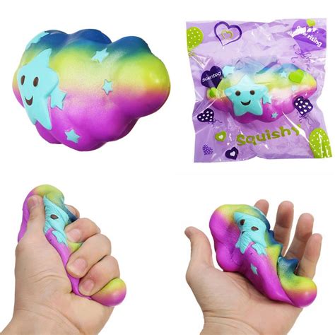 Cloud squishy toy 15*4*8cm slow rising with packaging collection gift ...
