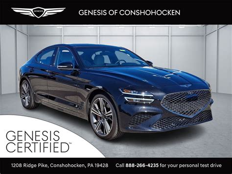Certified Pre-Owned 2025 Genesis G70 3.3T Sport Advanced 4dr Car in Conshohocken #GL2547 ...