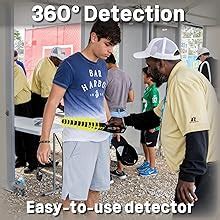 Garrett High Sensitivity Hand Held Metal Detector Tool for Security ...