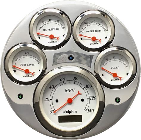 DolphinGauges Dolphin Gauges 1949 1950 Chevy Car 5 Gauge Dash India | Ubuy