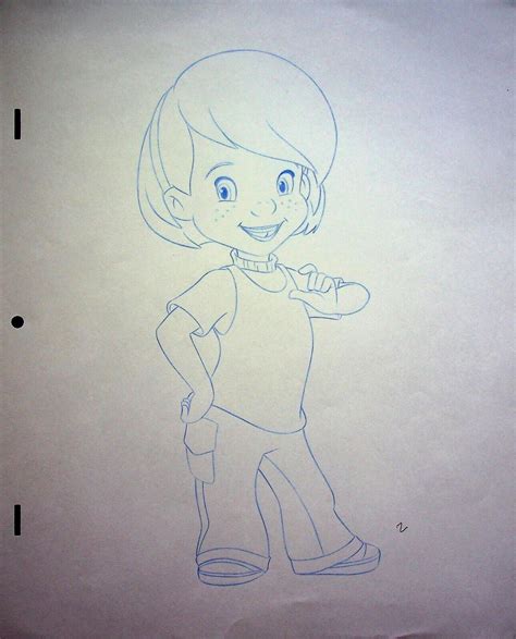 My Friends Tigger & Pooh DARBY Production Hand Drawn Model Cel Pencil ...