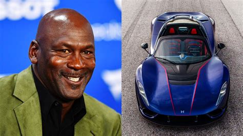 Basketball God Michael Jordan buys a new car again? A photo of Jordan ...