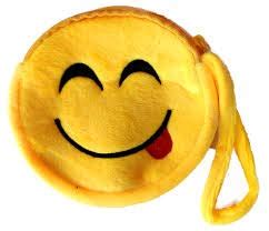 Buy Round Cute Smiley Coin Pouch for Kids (Yellow, Small) -Pack of 2 at ...