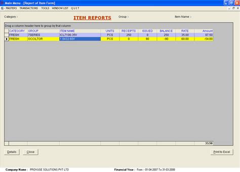 Excel Accounting bookkeeping Software, Accounts and Inventory excel ...
