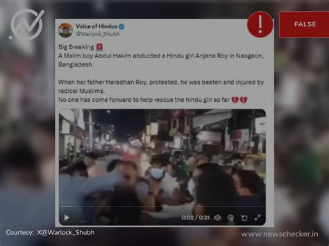 Fact Check: Hindu Man In Bangladesh Thrashed By Muslims For Protesting ...