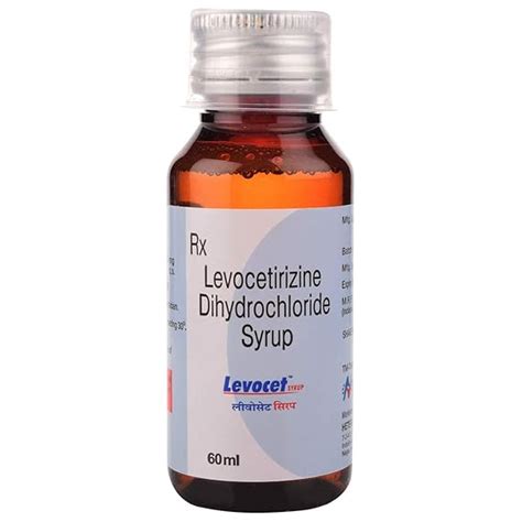 Levocet - Bottle of 60 ml Syrup : Amazon.in: Fashion