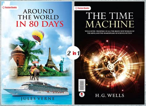 Buy Around The World in 80 Days and The Time Machine Book Online at Low ...