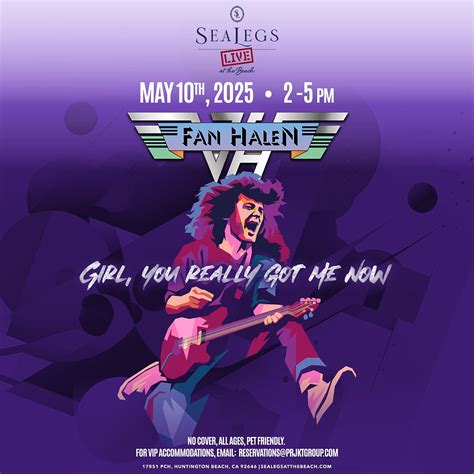 FAN HALEN Rocks SeaLegs Huntington Beach SAT. MAY 10th 2PM, SeaLegs at ...