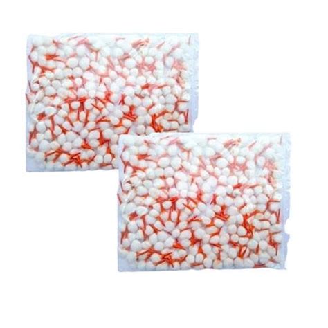 FRENUTRI Raw Cotton Kesar Tip Wicks Round Shape Hand Made Diya Batti ...